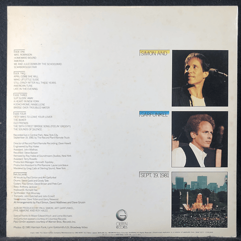 Simon & Garfunkel – The Concert In Central Park (ED Japón)    