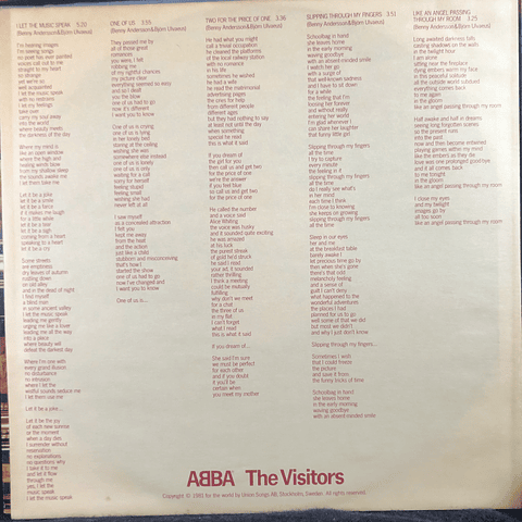 ABBA – The Visitors (Ed Japón)