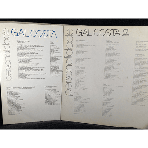 Gal Costa – Personalidade 1 y 2 