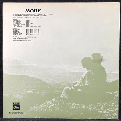 Pink Floyd – Soundtrack From The Film "More" (Ed Japón)
