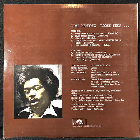 Jimi Hendrix – Loose Ends... (Ed Japón)