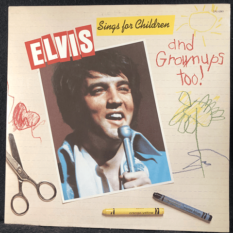 Elvis Presley -  Sings For Children And Grownups Too! (Ed USA)