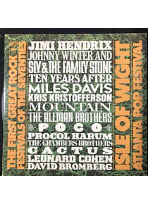 Various (Jimi Hendrix, Miles Davis, Poco, A. Brothers, etc.) – The First Great Rock Festivals Of The Seventies - Isle Of Wight / Atlanta Pop Festival
