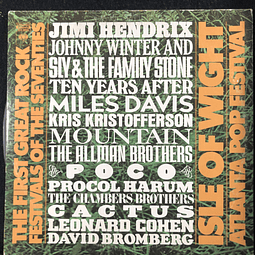 Various (Jimi Hendrix, Miles Davis, Poco, A. Brothers, etc.) – The First Great Rock Festivals Of The Seventies - Isle Of Wight / Atlanta Pop Festival