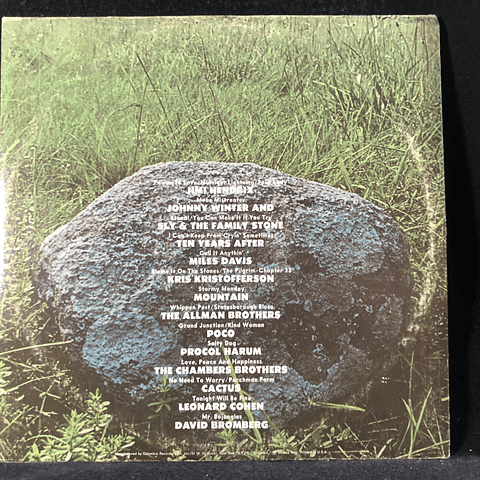 Various (Jimi Hendrix, Miles Davis, Poco, A. Brothers, etc.) – The First Great Rock Festivals Of The Seventies - Isle Of Wight / Atlanta Pop Festival