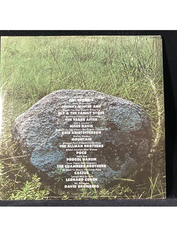 Various (Jimi Hendrix, Miles Davis, Poco, A. Brothers, etc.) – The First Great Rock Festivals Of The Seventies - Isle Of Wight / Atlanta Pop Festival