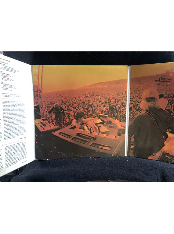 Various (Jimi Hendrix, Miles Davis, Poco, A. Brothers, etc.) – The First Great Rock Festivals Of The Seventies - Isle Of Wight / Atlanta Pop Festival