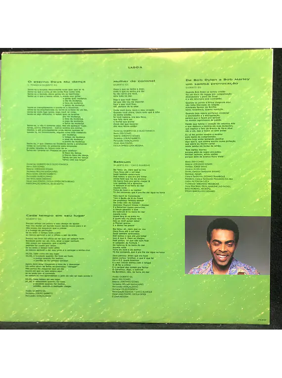 Gilberto Gil – O Eterno Deus Mu Dança