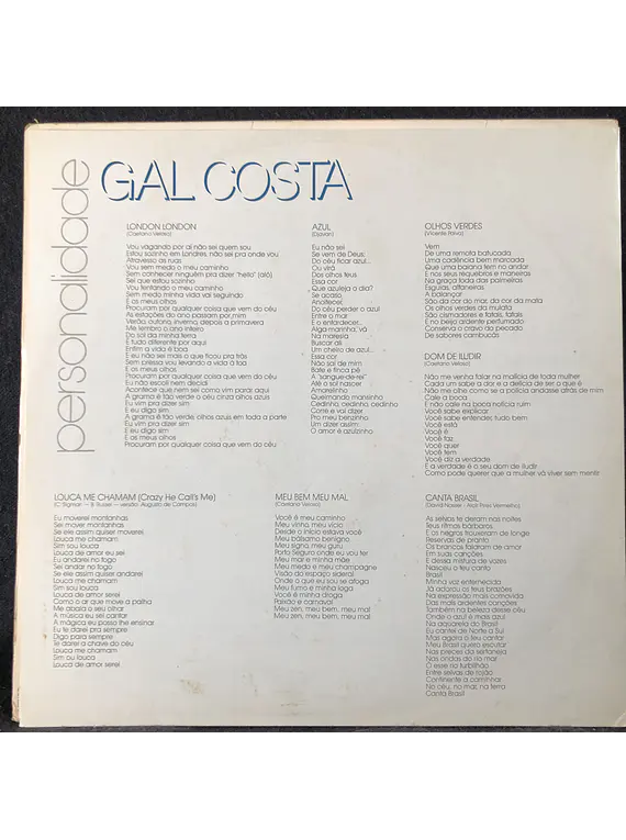 Gal Costa – Personalidade