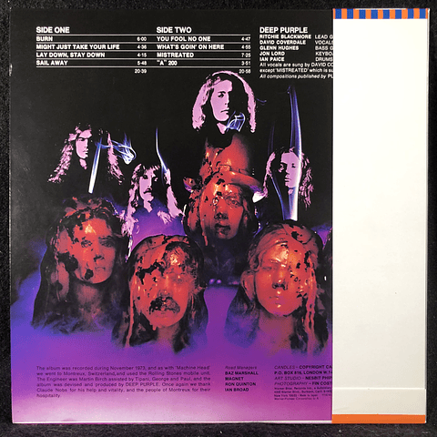 Deep Purple – Burn (Ed Japón)