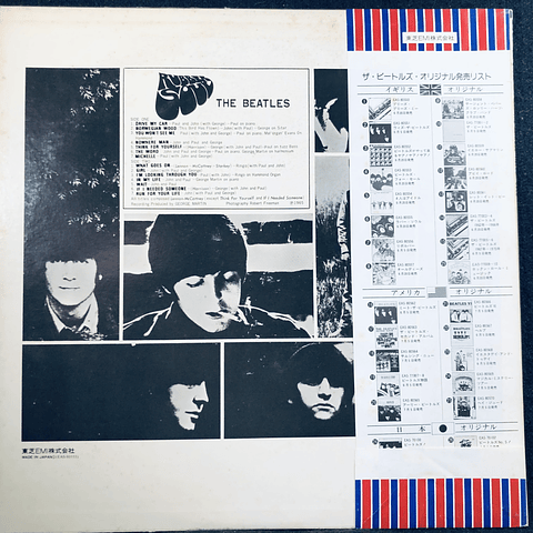 Beatles ‎– Rubber Soul (Ed Japón)