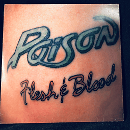 Poison ‎– Flesh & Blood (BR '90)