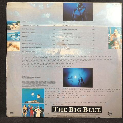 Eric Serra – The Big Blue (Trilha Sonora Original Do Filme Imensidão Azul)