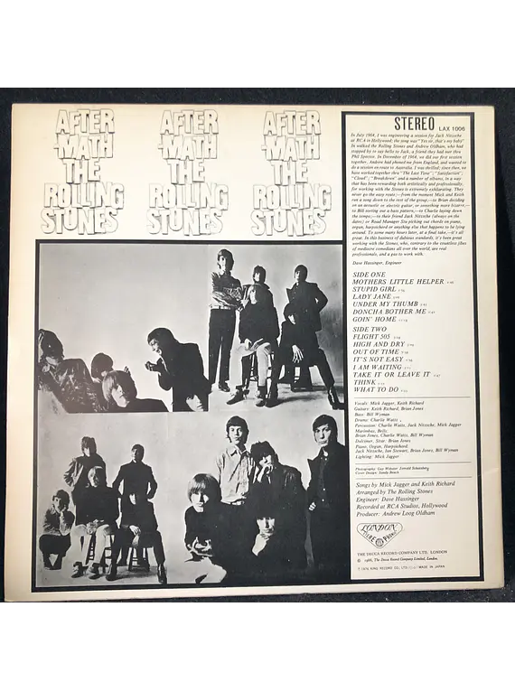Rolling Stones – Aftermath (Ed Japón)