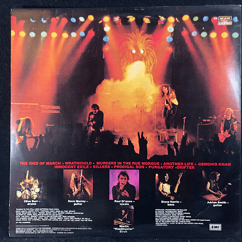 Iron Maiden – Killers (Ed BR '83(