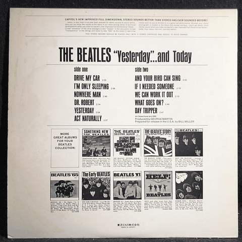 Beatles – Yesterday And Today (Ed Japón)