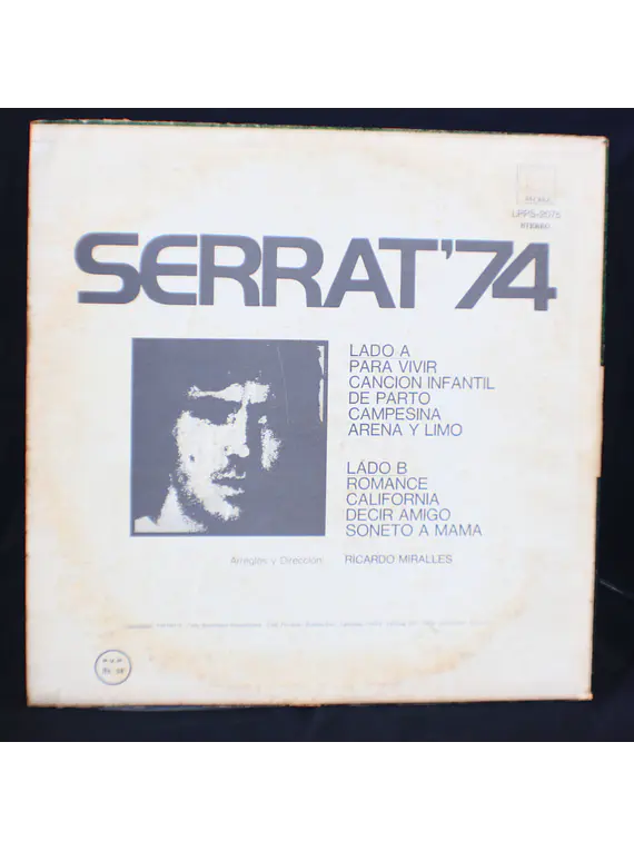 Joan Manuel Serrat – Serrat 74