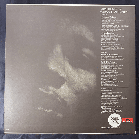 Jimi Hendrix – Crash Landing (Ed. Japón)