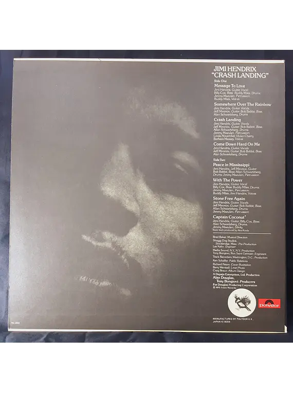 Jimi Hendrix – Crash Landing (Ed. Japón)