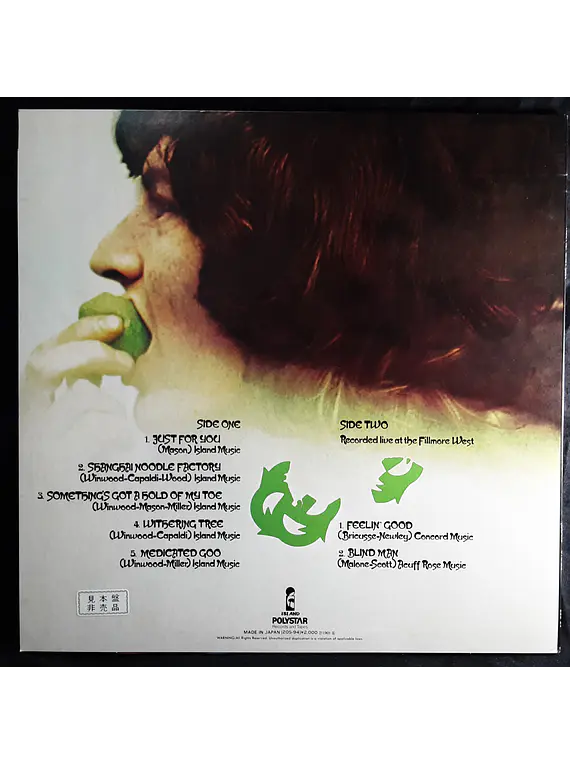 Traffic – Last Exit (Ed. Japón)