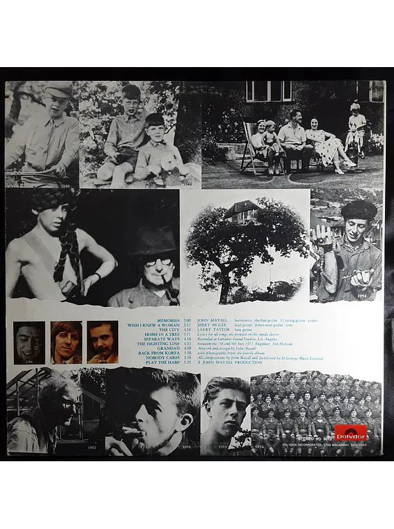 John Mayall • Jerry McGee • Larry Taylor – Memories