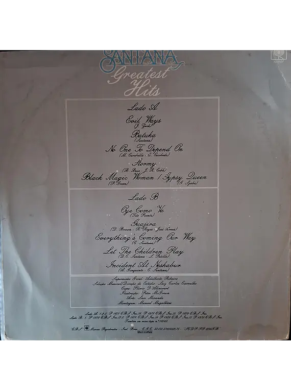 Santana – Greatest Hits