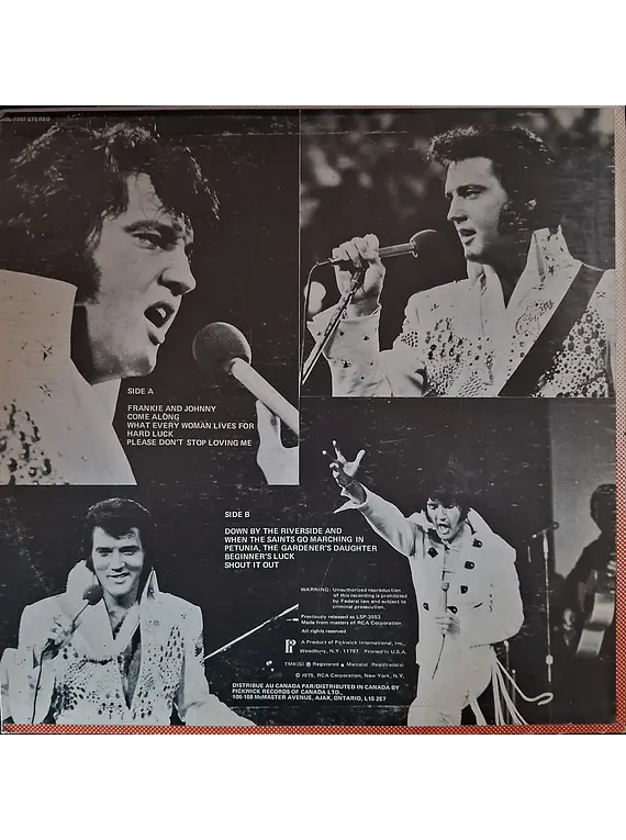 Elvis* – Frankie & Johnny