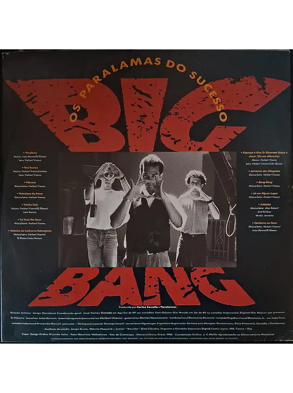 Os Paralamas Do Sucesso – Big Bang