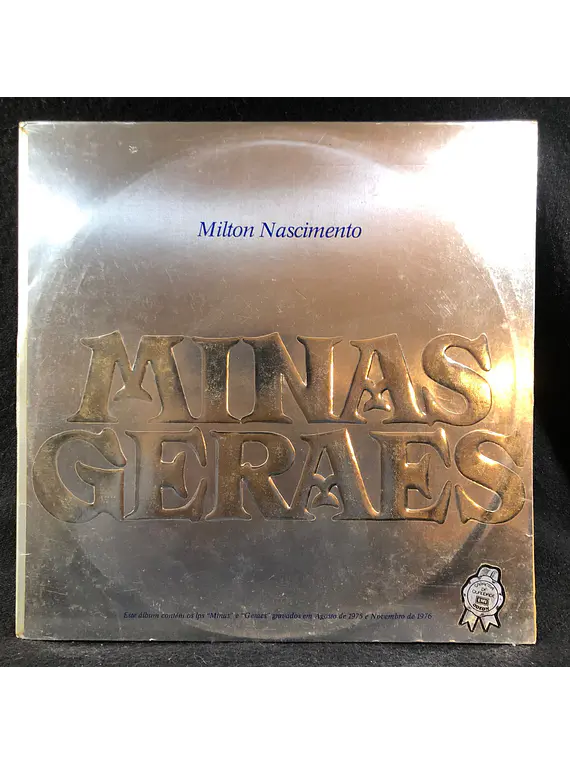 Milton Nascimento – Minas Geraes (Lps Minas '75 + Geraes '76)