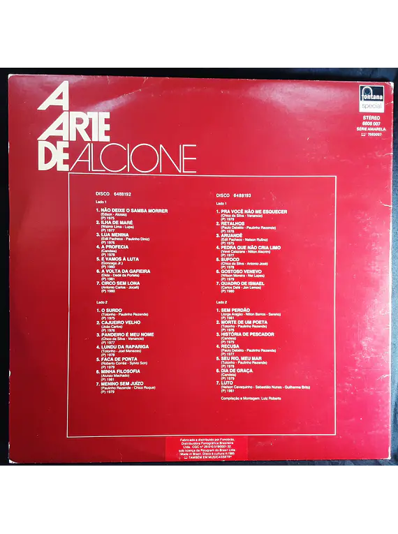 Alcione – A Arte De Alcione