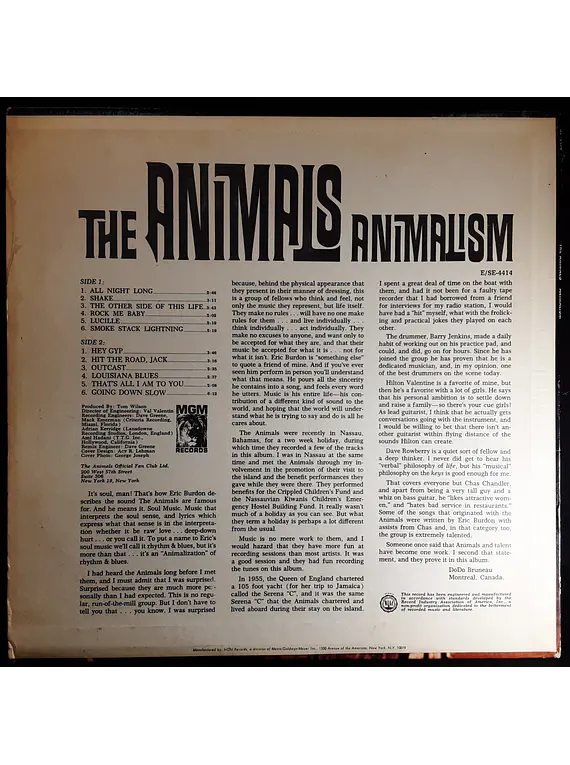 Animals, The  – Animalism