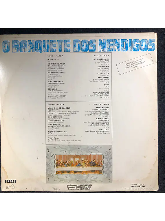 Various (Milton N., Gal, Raul Seixas) – O Banquete Dos Mendigos