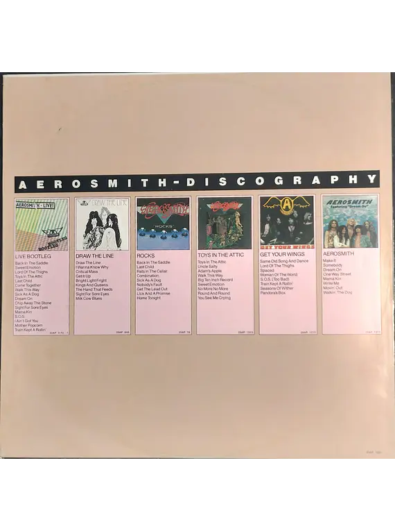 Aerosmith – Night In The Ruts (Ed. Japón)