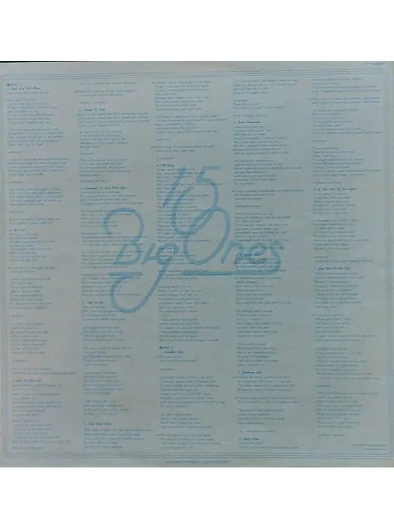 Beach Boys, The – 15 Big Ones 