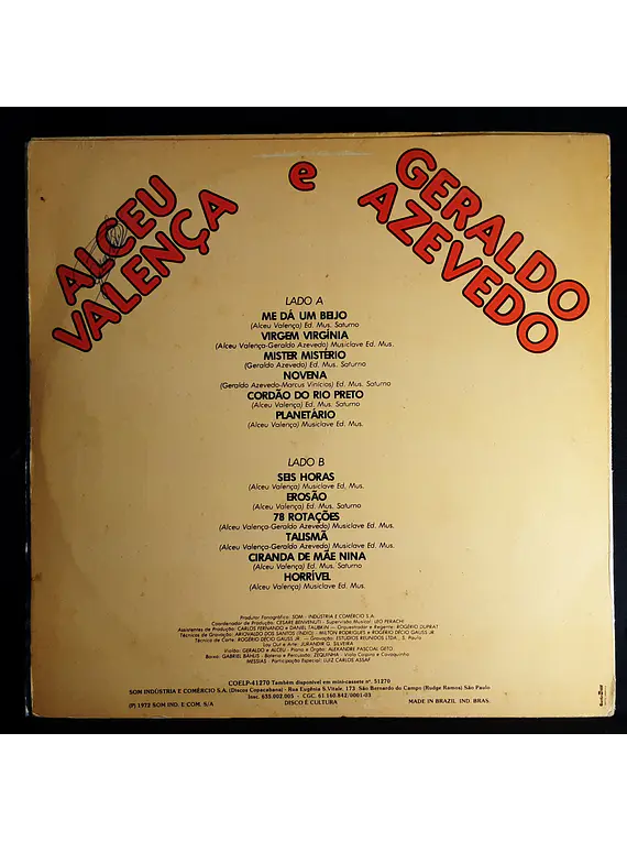 Alceu Valença & Geraldo Azevedo – Alceu Valença & Geraldo Azevedo