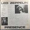 Led Zeppelin  – Presence  (Ed Japón '76)