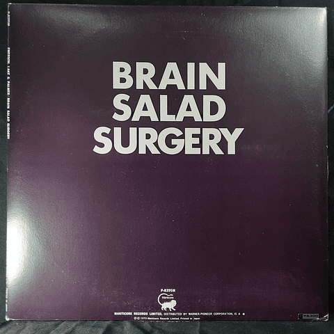 Emerson, Lake & Palmer – Brain Salad Surgery (Ed. Japón)