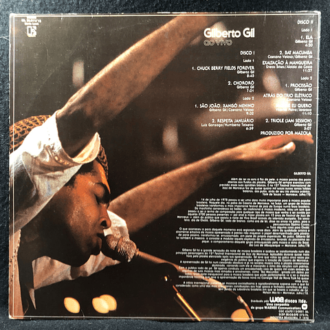 Gilberto Gil – Montreux Ao Vivo (con músicos de Novos Baianos)