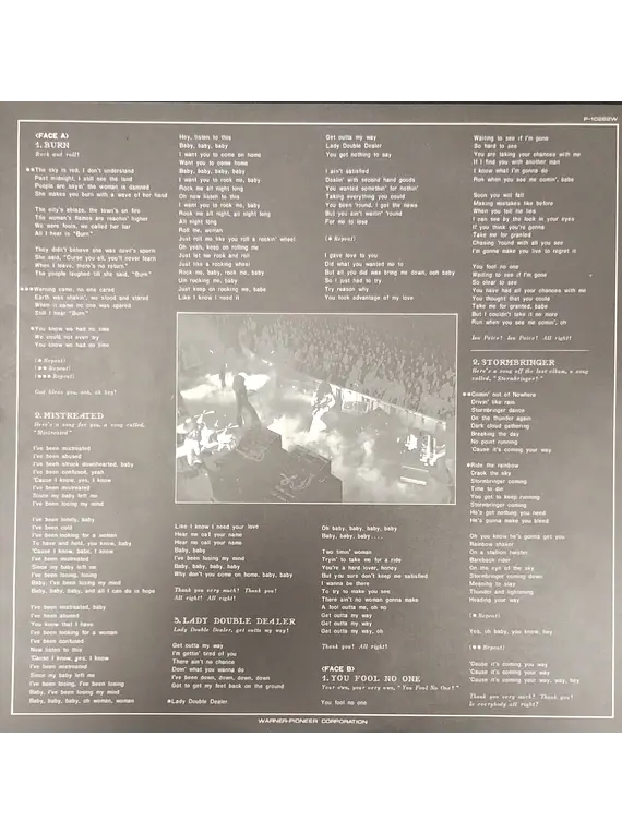 Deep Purple – Made In Europe (Ed jap)