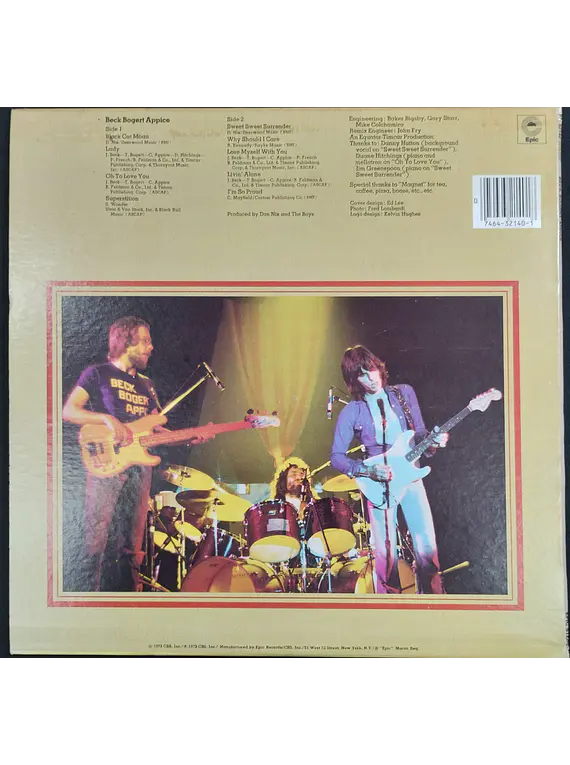 Beck, Bogert & Appice – Beck, Bogert & Appice