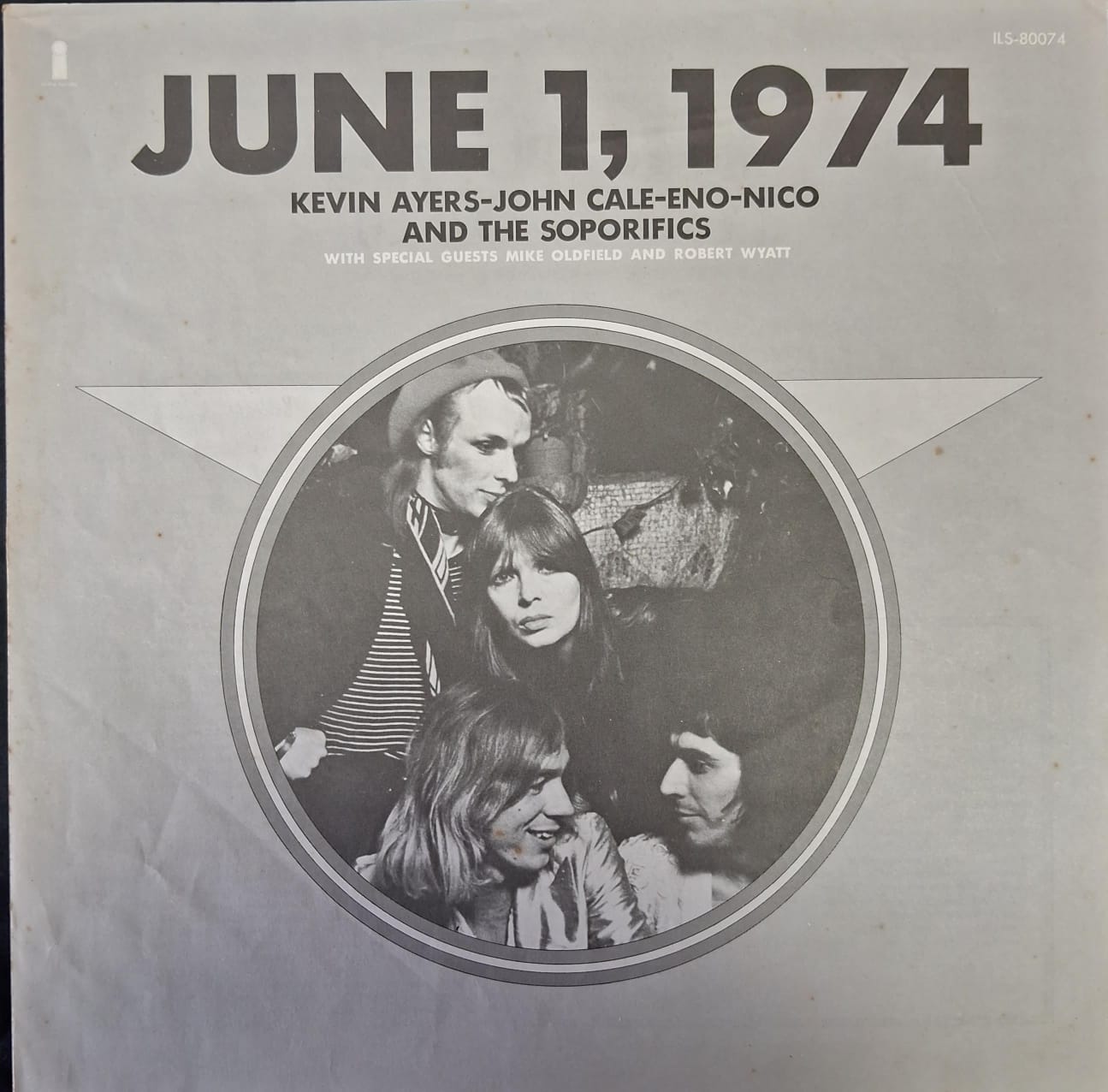 Kevin Ayers Nico Eno Cale JUNE1, 1974 LP Live Album Featuring