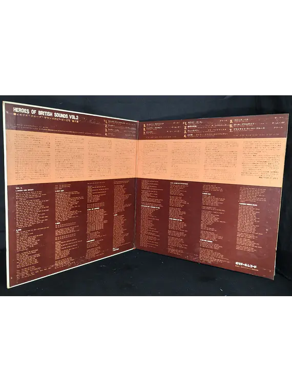 Various – Heroes Of British Sounds / Vol.2 (Ed Jap)