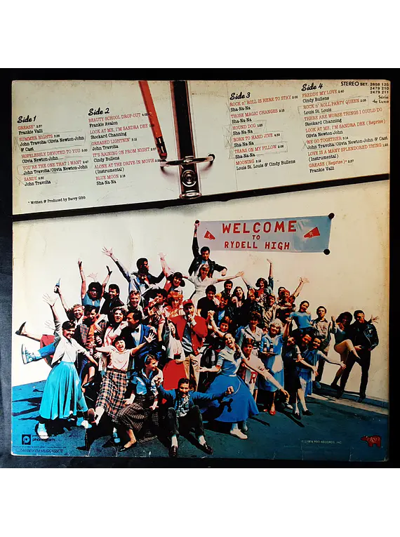 Grease (The Original Soundtrack From The Motion Picture) Nos Tempos Da Brilhantina