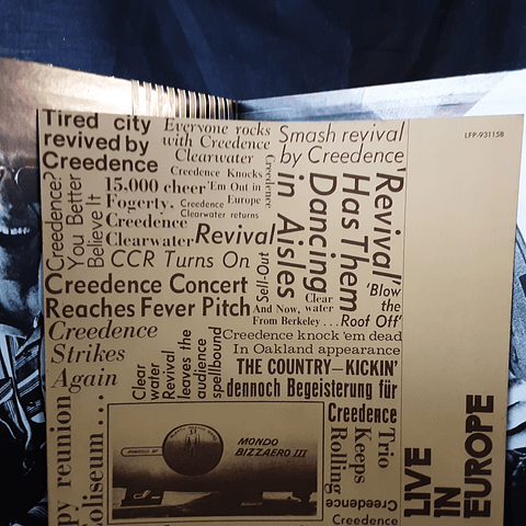 Creedence Clearwater Revival – Live In Europe (Ed. Japón)