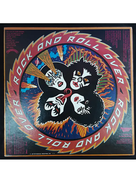 Kiss – Rock And Roll Over (Ed. Japón)