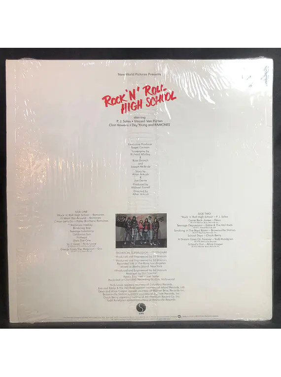 Ramones / Various - Rock 'N' Roll High School (Music From The Original Motion Picture Soundtrack)