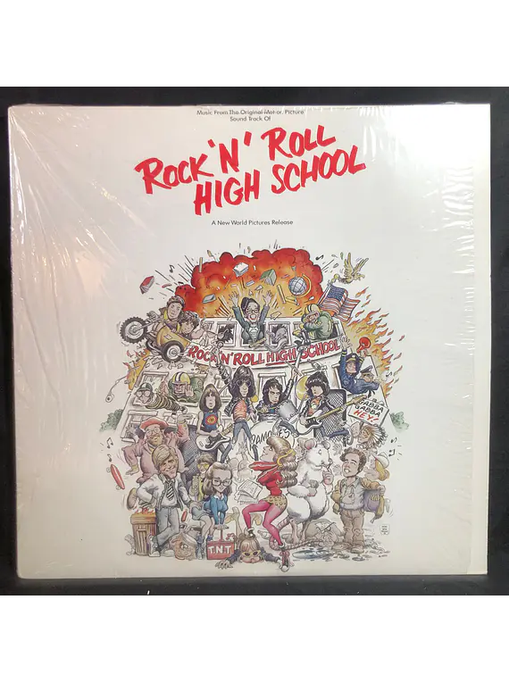 Ramones / Various - Rock 'N' Roll High School (Music From The Original Motion Picture Soundtrack)