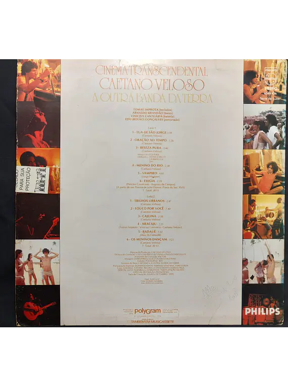 Caetano Veloso & A Outra Banda Da Terra – Cinema Transcendental