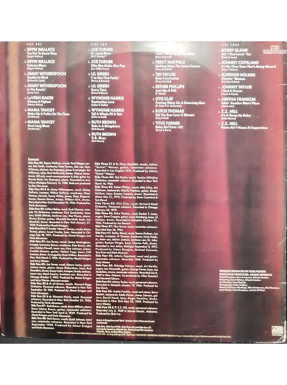 Various – Atlantic Blues: Vocalists