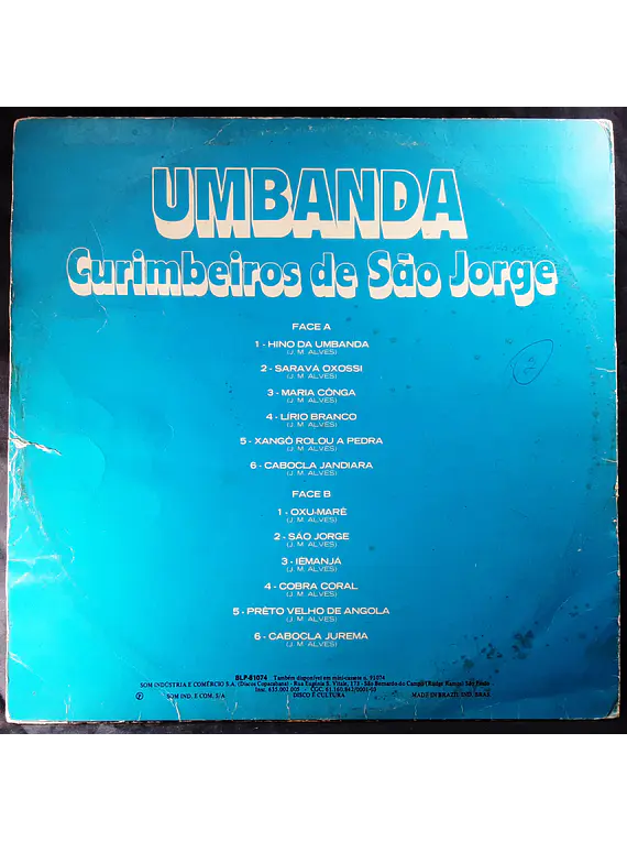 Curimbeiros De São Jorge – Umbanda